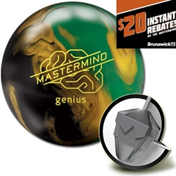 Brunswick Mastermind Genius Bowling Ball - 123Bowl