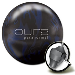 ◆paranormal aura ボウリングボール 説明書付 指穴なし10278 Brunswick Aura Paranormal Bowling Ball - 123Bowl