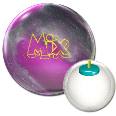 Storm Mix Purple/Silver Bowling Ball - 123Bowl
