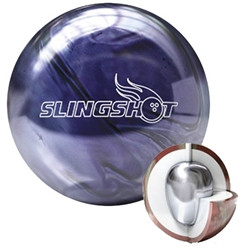 Brunswick Slingshot Purple Pearl Bowling Ball - 123Bowl