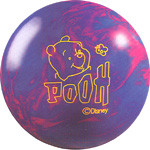 プーさんビザボール Brunswick Winnie the Pooh - Blue/Fuschia Bowling Ball - 123Bowl