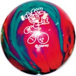 Brunswick Disney Minnie Mouse Multi Color Bowling Ball - 123Bowl