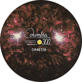 Columbia 300 Scarlet Yellow Dot Bowling Ball - 123Bowl
