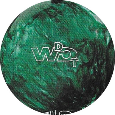Columbia 300 White Dot Green Swirl Bowling Ball - 123Bowl