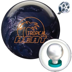 Storm Tropical Heat Black / Silver Bowling Ball - 123Bowl