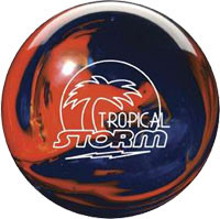 Storm Tropical Storm Navy/Orange Bowling Ball - 123Bowl