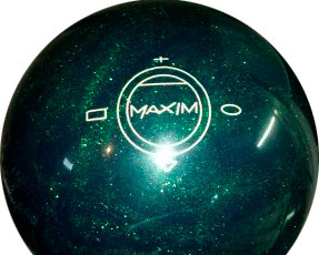 Ebonite Maxim Green Sparkle Bowling Ball - 123Bowl