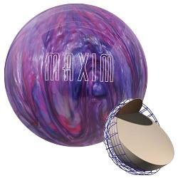 Ebonite Maxim Pink/Purple/Silver Bowling Ball - 123Bowl