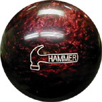 Hammer Red Pearl Urethane Bowling Ball - 123Bowl
