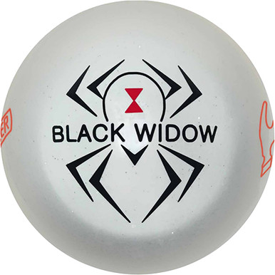 BLACK WIDOW クリアボール ホワイト Hammer Black Widow White Clear Bowling Ball - 123Bowl