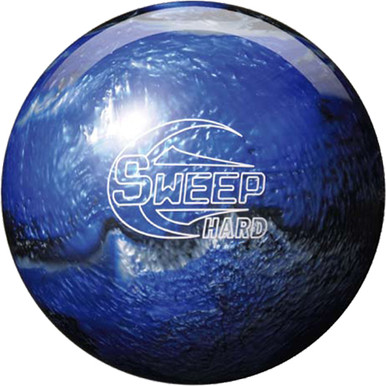 Hi Sports Sweep Hard Blue/Silver Bowling Ball - 123Bowl