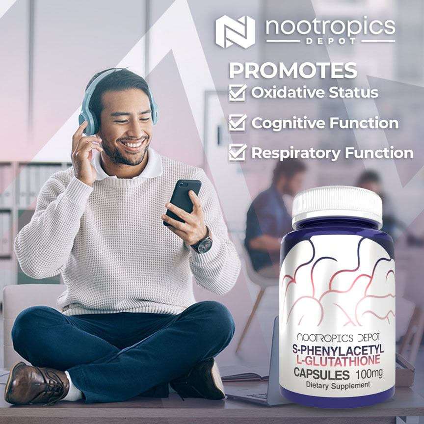 S-Phenylacetyl Glutathione Capsules - Nootropics Depot