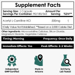 Acetyl L-Carnitine HCL (ALCAR) Capsules