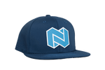 Nootropics Depot Reinforced Adjustable Snapback Hat | Branded Bills High-Performance | Waterproof | Black Or Blue