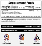 Synapsa Bacopa Monnieri Extract Capsules