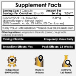 Supercritical CO2 Boswellia Extract Capsules