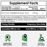 NA-R-ALA Stabilized R-Lipoic Acid Capsules