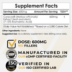 Cyracos Lemon Balm Extract Powder