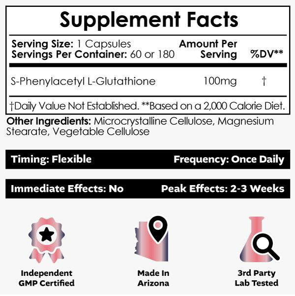 S-Phenylacetyl Glutathione Capsules