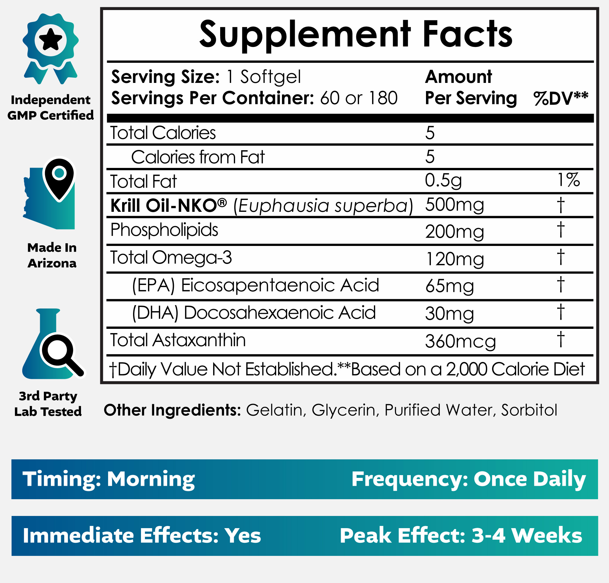 Buy NKO Krill Oil Softgels 500mg | View Krill Oil Benefits