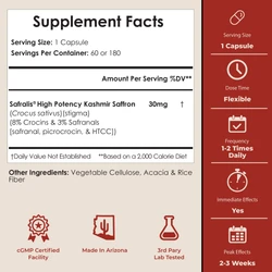Safralis | High Potency Kashmir Saffron