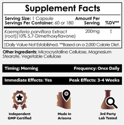 Black Ginger Extract Capsules