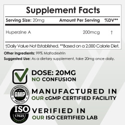 Huperzine A 1% Powder