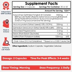 Eurycomax Capsules | Optimized Tongkat Ali
