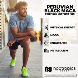 Peruvian Black Maca Enhanced Powder Blend