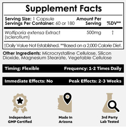 Poria Mushroom Extract Capsules