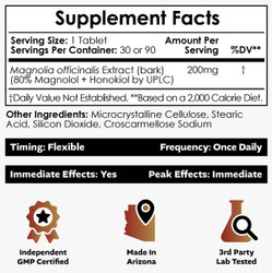 Magnolia Bark Extract Tablets