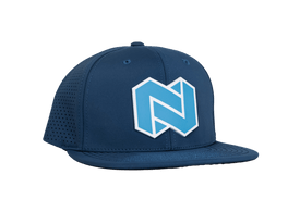 Nootropics Depot Reinforced Adjustable Snapback Hat | Branded Bills High-Performance | Waterproof | Black Or Blue
