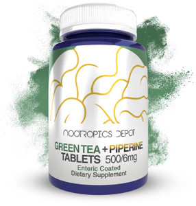 Green Tea Extract Tablets | 45% EGCG + 6mg Piperine Green Tea Extract Tablets | 45% EGCG + 6mg Piperine