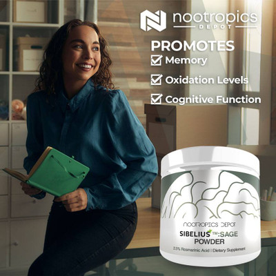 Sibelius™ Sage Powder | 2.5% Rosmarinic Acid