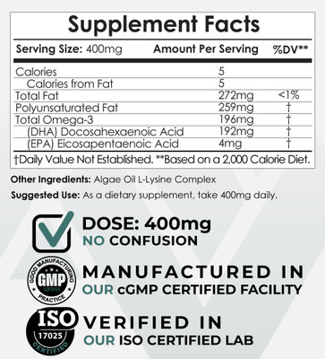 AvailOm DHA Algae Powder