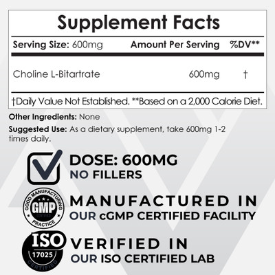 Choline L-Bitartrate Powder