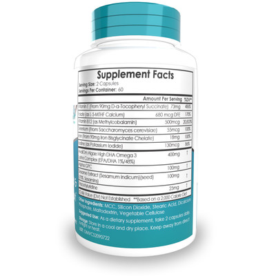 OmegaTAU-V Capsules | Enhanced Uridine + DHA