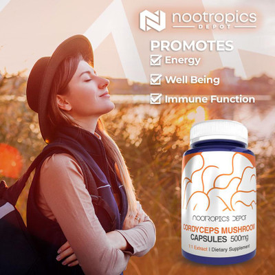Cordyceps militaris Mushroom Capsules