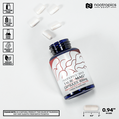 Tauromag Capsules | Magnesium Acetyl Taurinate