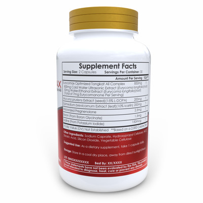Eurycomax Capsules | Optimized Tongkat Ali