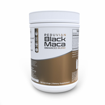 Peruvian Black Maca Enhanced Powder Blend
