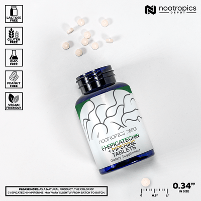 (-)- Epicatechin 90% + Piperine Tablets