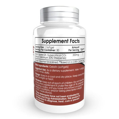 LucidiSPORE™ Softgels | Super Critical CO2 Reishi Spore Oil