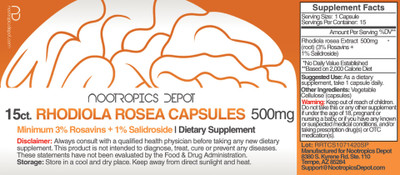 Rhodiola Sample Pack Capsules