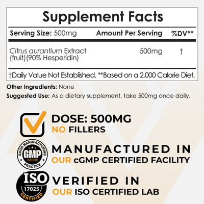 Hesperidin 90% Extract Powder