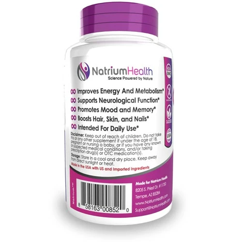 Infini B Complex Infini-B Capsules | Optimized Vitamin B Complex | Energy, Mood, and ...