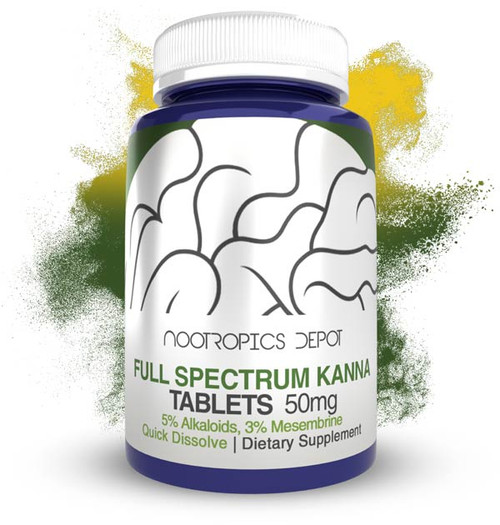 Full Spectrum Kanna Extract Quick Dissolve Tablets, kanna, kanna