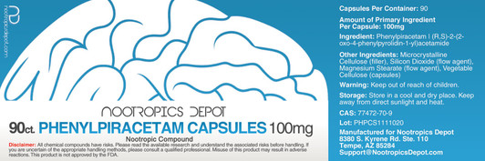Phenylpiracetam Capsules | 100mg
