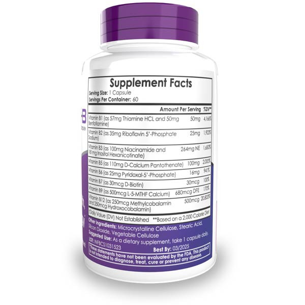 Infini B Complex Infini-B Capsules | Optimized Vitamin B Complex | Energy, Mood, and ...