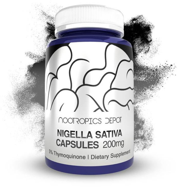 Nigella Sativa Extract Capsules | 200mg | Black Seed Extract | Minimum 5% or 10% Thymoquinone